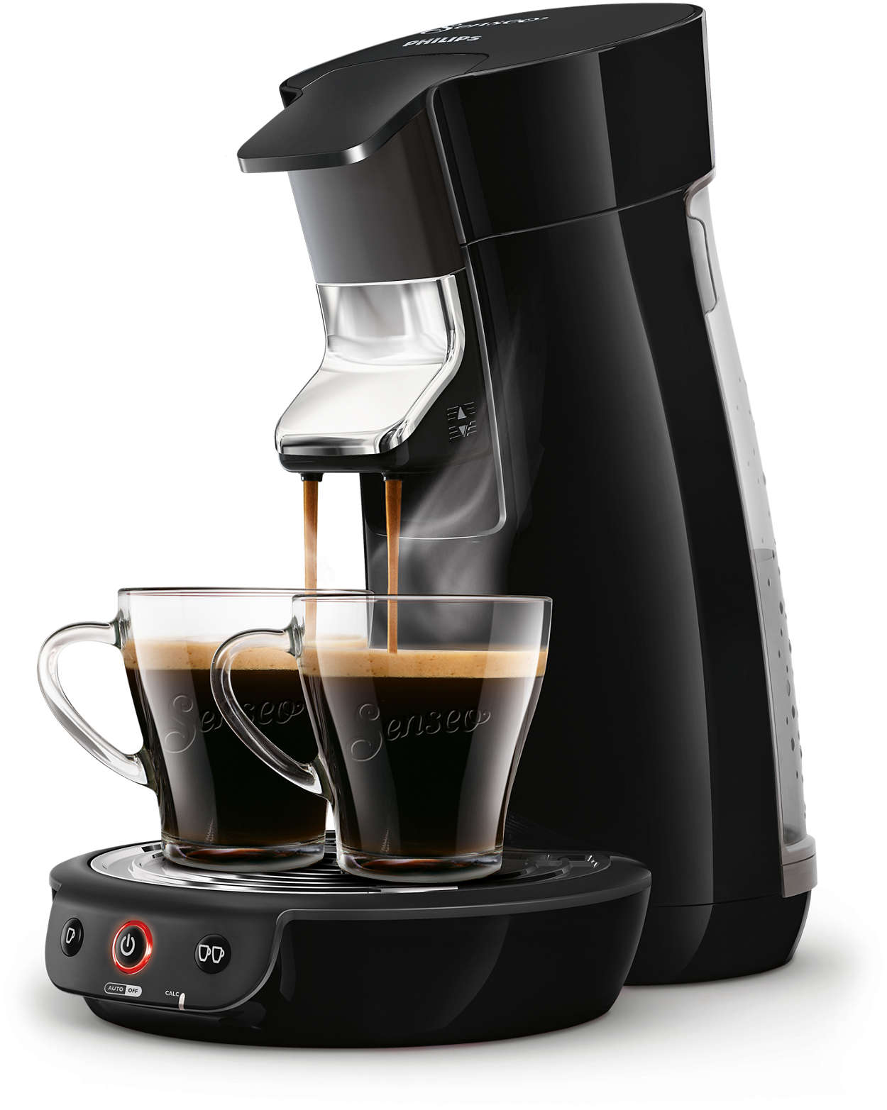 macchina per caffè con cialde tecnologia Kaffee Boost nera Senseo HD7829/60 Viva Café 