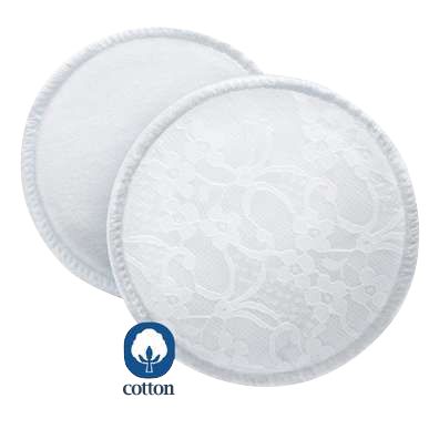 Avent discos absorbentes de lactancia algodón 6 discos SCF155/06 -  quickfarma