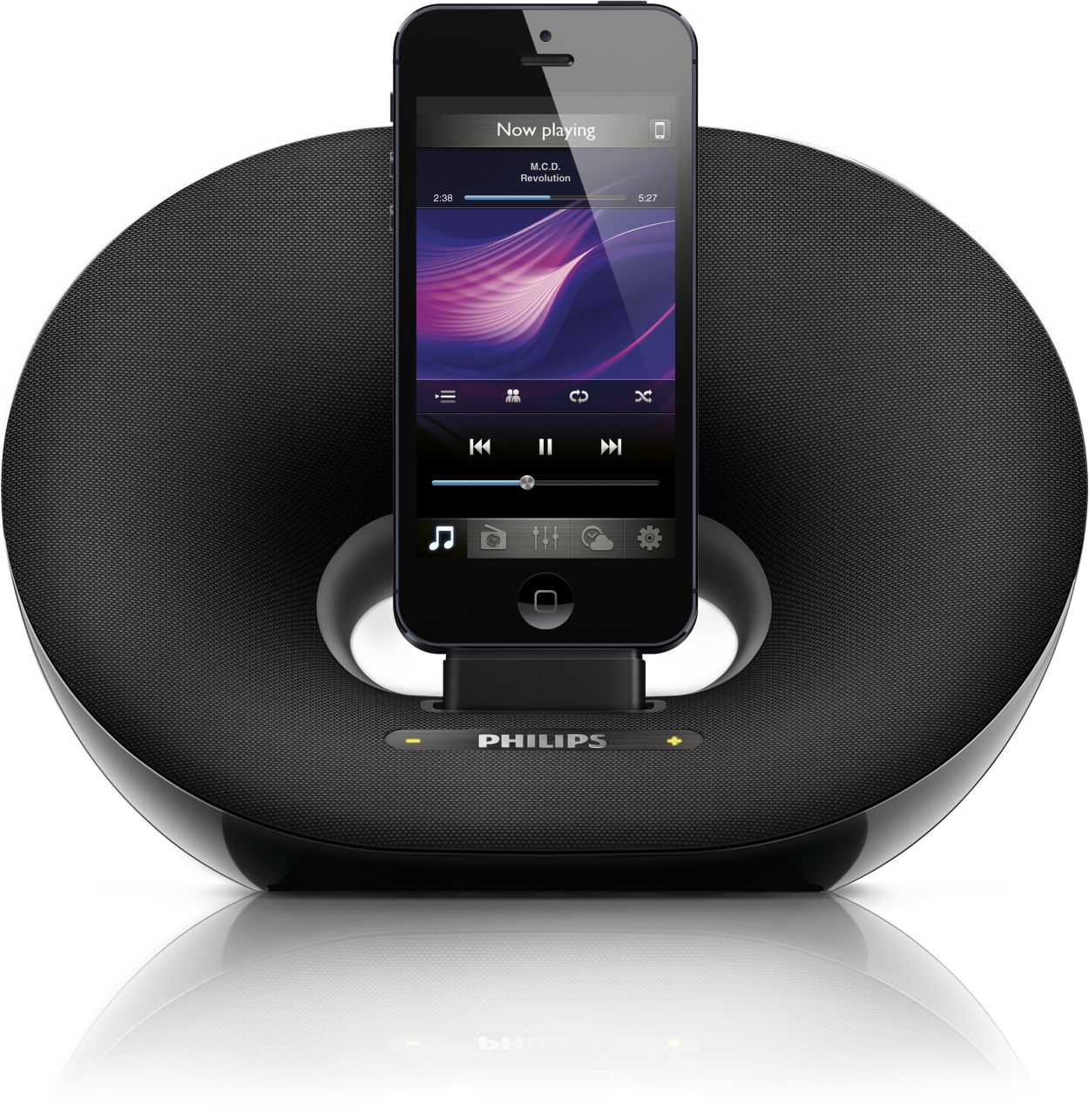 Iphone docking hot sale station speaker