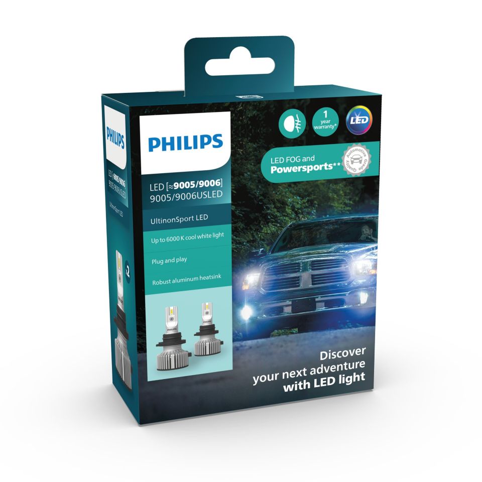 PHILIPS H4-LED Ultinon Pro Headlight Bulbs