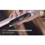 Style with less heat damage*