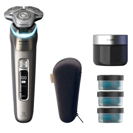 XP9203/71  Shaver S9000 Prestige SP9840/31 Wet & dry electric shaver, Series 9000