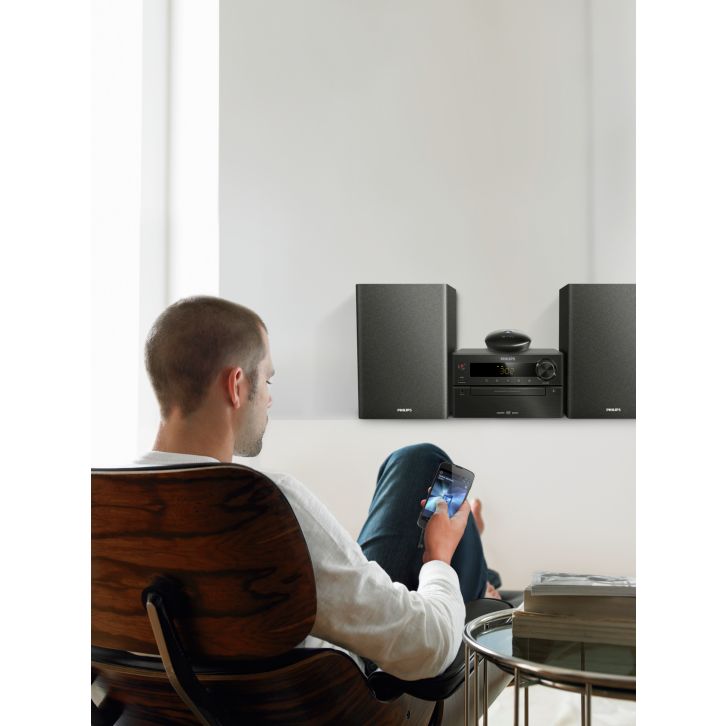 Play music wirelessly from smartphone to Hi-Fi