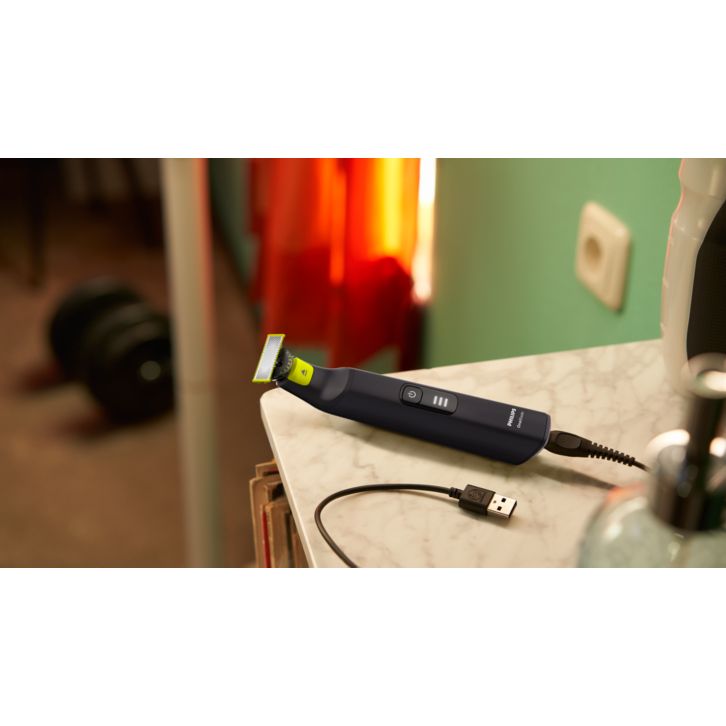 Trim edge and shave any length of hair effortlessly*