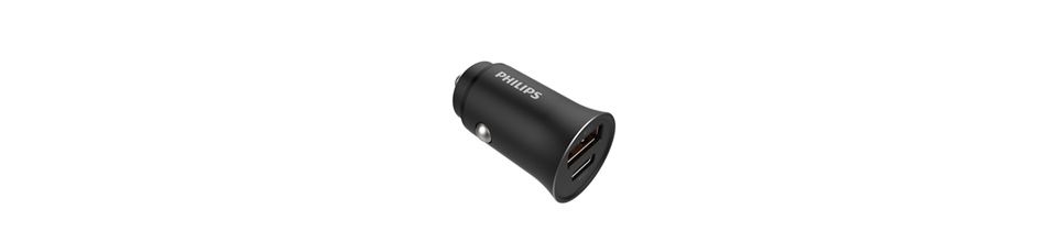 带 2 个 USB 端口的车载充电器
