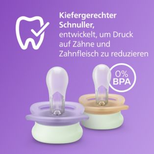 Avent Soother ultra start für die Nacht