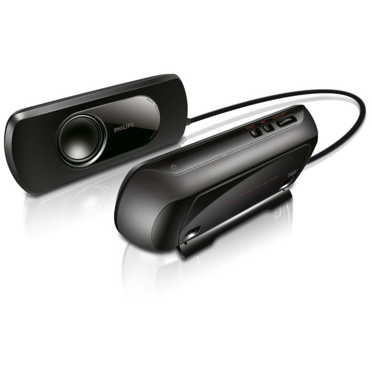 Pure sound quality 2 x 2 W