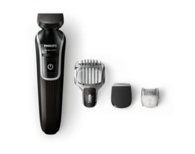 Philips Multigroom series 3000 Sakal için 4'ü 1 arada hassas düzeltici