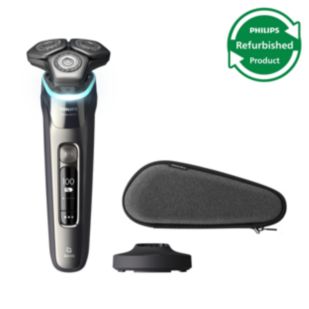 Shaver series 9000 Refurbished elektrisch scheerapparaat met SkinIQ