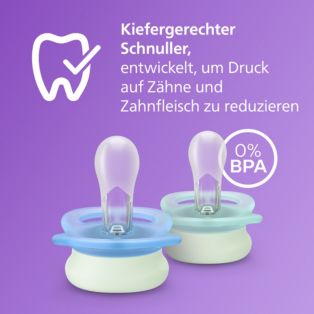 Avent Soother ultra start für die Nacht