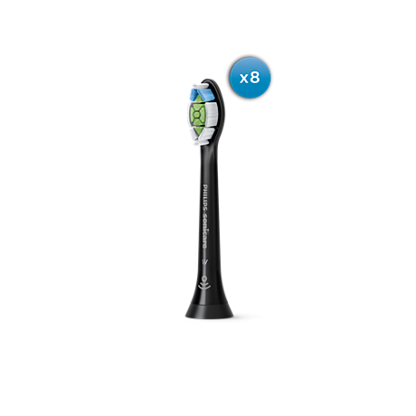 HX6068/13 Philips Sonicare W2 Optimal White 8-pack sonic toothbrush heads