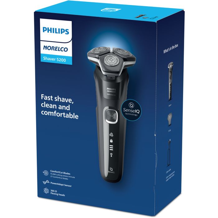脱毛・除毛 Philips Shaver S5823/60 5000 Series Amazon.com: Philips Shaver Series 5000 Wet & Dry Shaver with