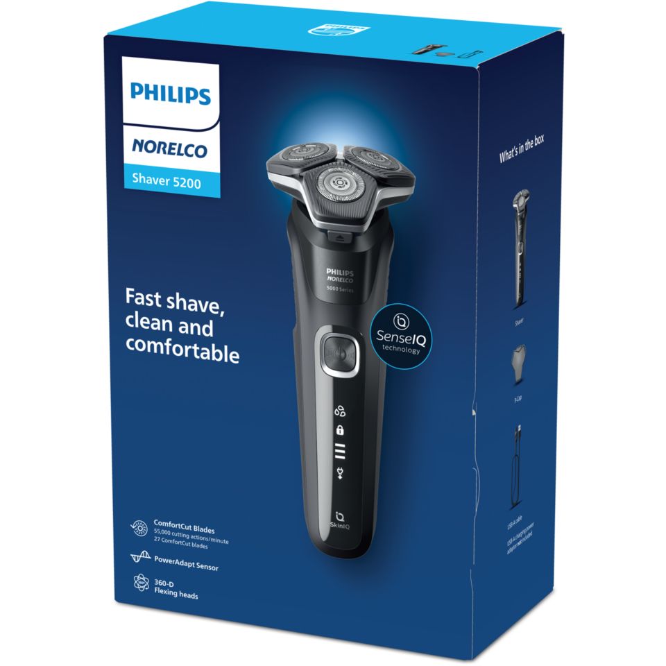 Shaver Series 5000 Wet & Dry electric shaver S5820/81 | Norelco