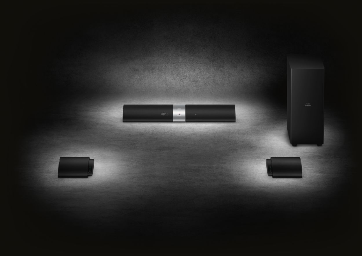 Philips soundbar hot sale fidelio b5