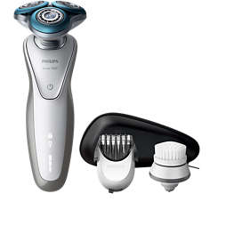 Shaver series 7000 wet &amp; dry electric shaver with cleansing brush