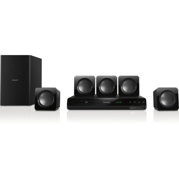 Krachtige Surround Sound uit compacte luidsprekers