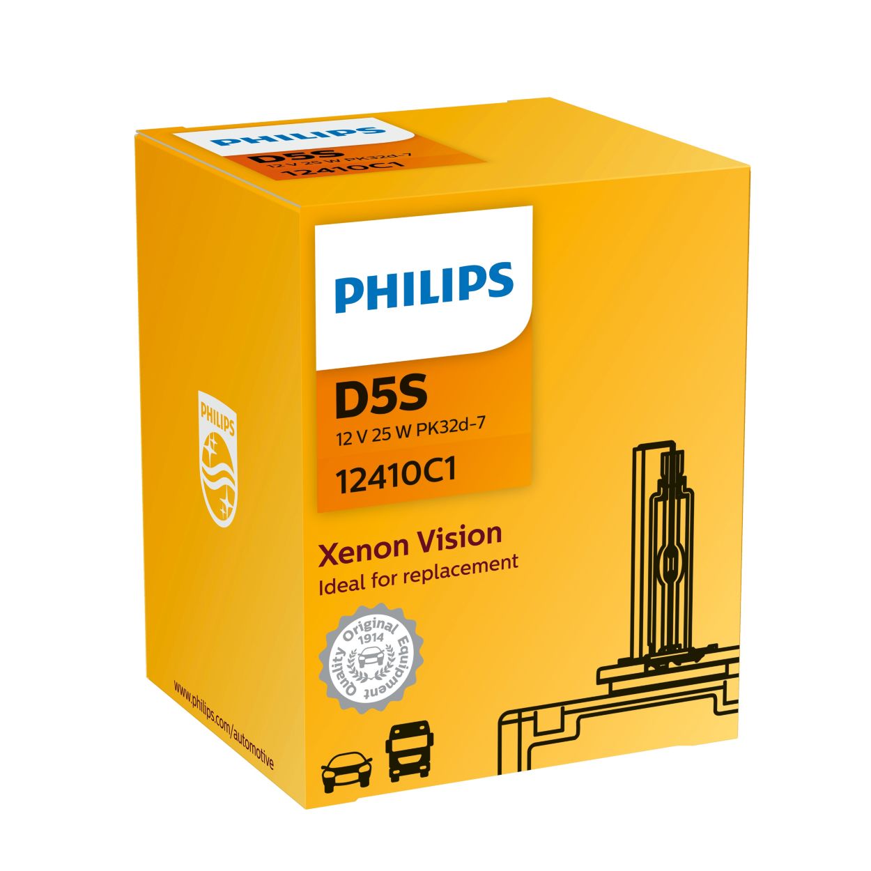 Xenon Vision Xenon car headlight bulb 36981633 | Philips