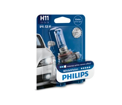 Ampoule H1, 12V 55W, Aspect xénon, 2 pièces