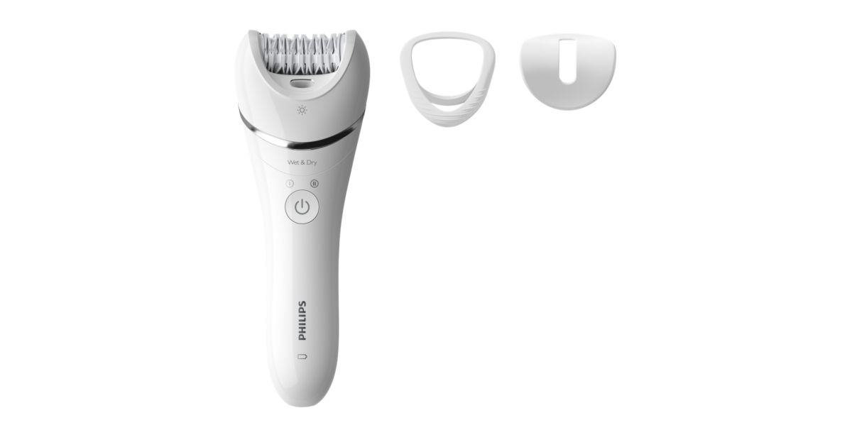 Epilator Series 8000 Wet and Dry epilator BRE700/00 | Philips