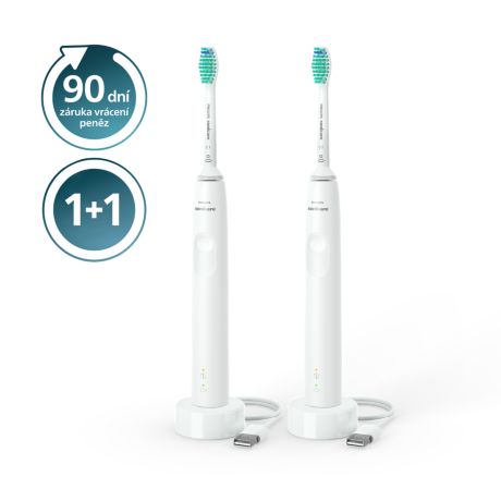 HX3675/13 Philips Sonicare 3100 series Základní model sonického kartáčku (1+1)