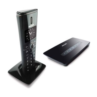 Design collection ID9651B Cordless phone with answering machine