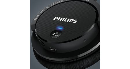 Philips shb5500bk 2025 wireless bluetooth headphones