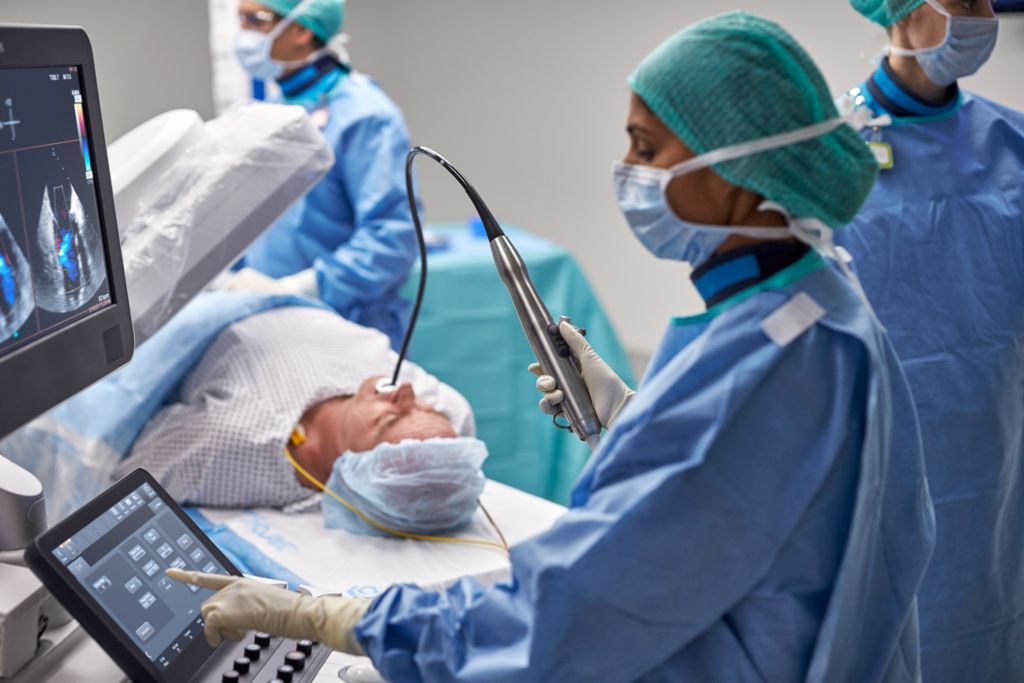 Clinician scanning in Hybrid OR