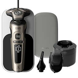 Shaver S9000 Prestige Električni aparat za mokro i suvo brijanje uz SkinIQ