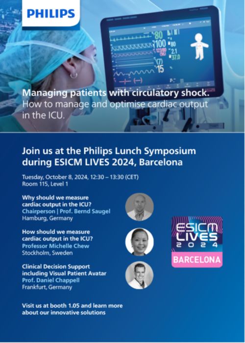 Philips at ESICM LIVES 2024 Philips