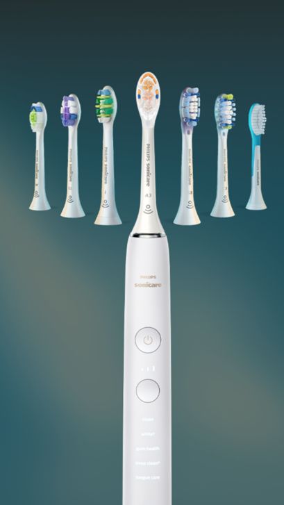 Aufreihung der Bürstenköpfe