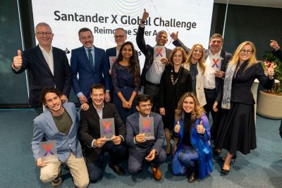 Ganadores del Santander X Global Challenge con Philips