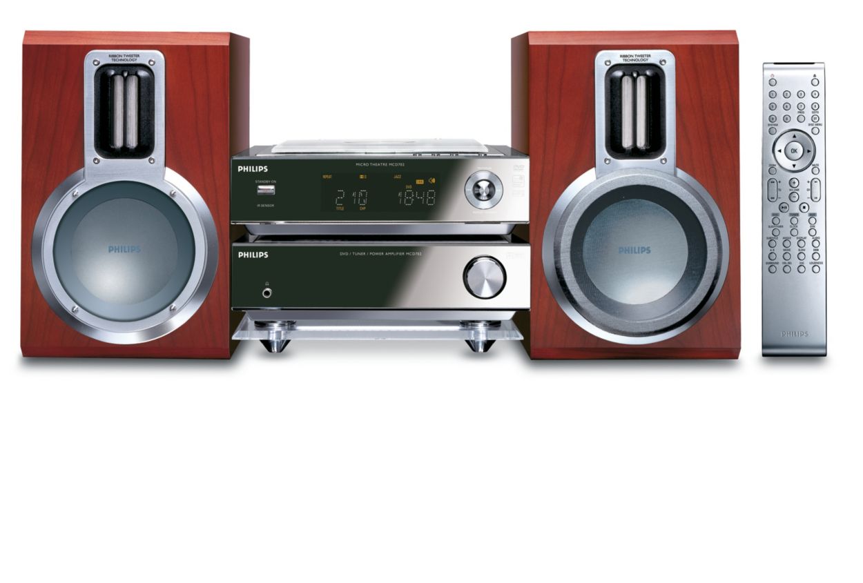 Philips sales mcd702 speakers