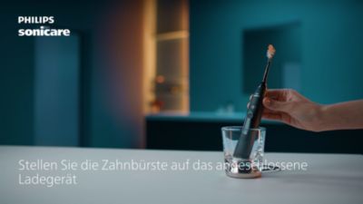 Laden mit dem Ladeglas