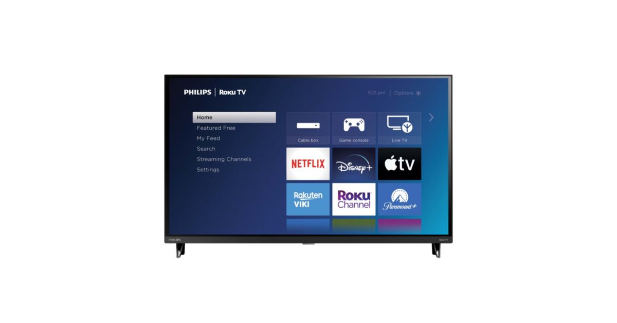 Roku 6000 Series Borderless TV 32PFL6472/F7 | Philips
