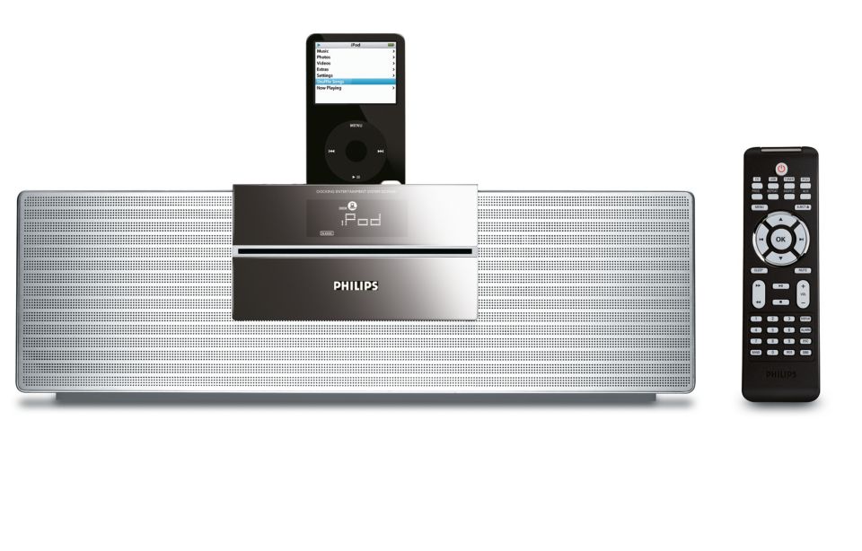 Enjoy iPod music in Hi-Fi sound quality