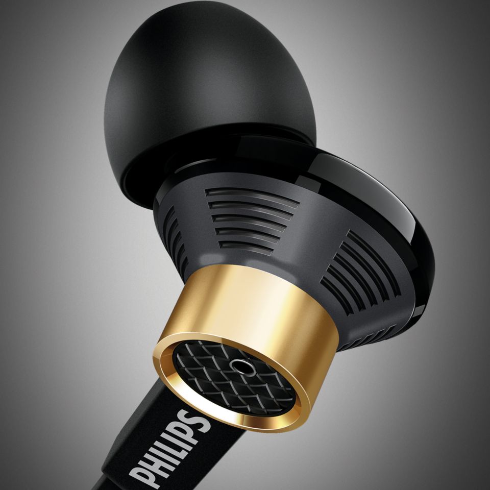 インイヤー ヘッドフォン／マイク付き TX2BK/00 | Philips