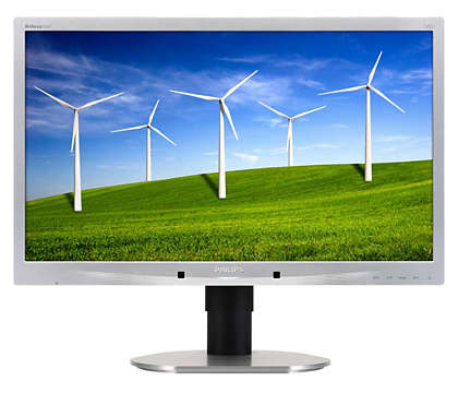 Monitor met duurzaam eco-ontwerp