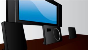 Design elegante per adattarsi a qualsiasi tipo di Flat TV