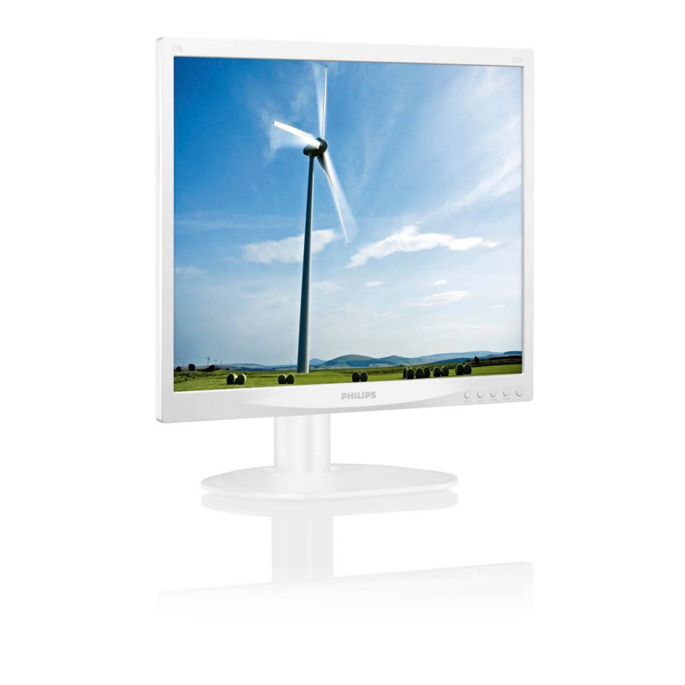 Brilliance 液晶モニター、LED バックライト 17S4LSW/11 | Philips