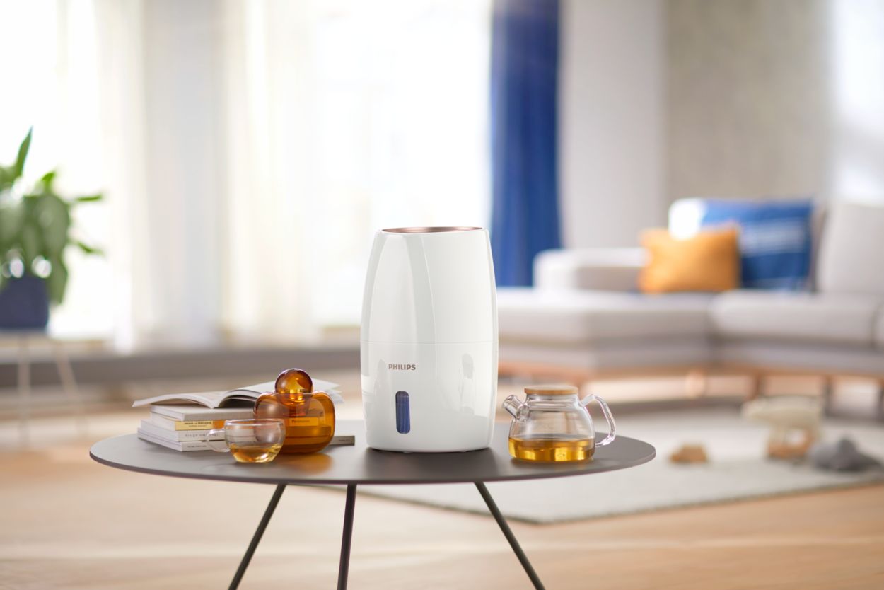 L'Humidificateur d'Air Parfait et Intelligent : Philips Séries 2000  HU2716/10