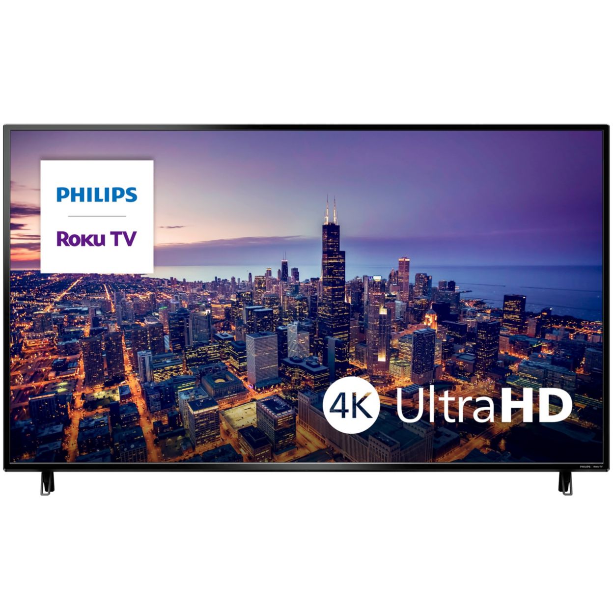 Philips 65″ Clase 4K Ultra HD (2160p) Roku Smart TV LED (65PFL4864/F7 W) –  C&M Computer