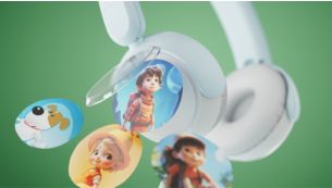 Colorful design with customizable ear cups