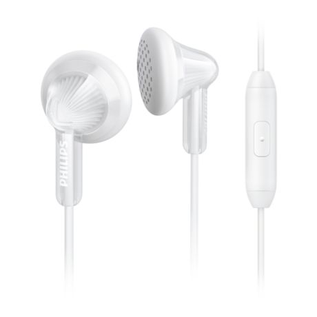 SHE3015WT/00  Headphone dengan mikrofon