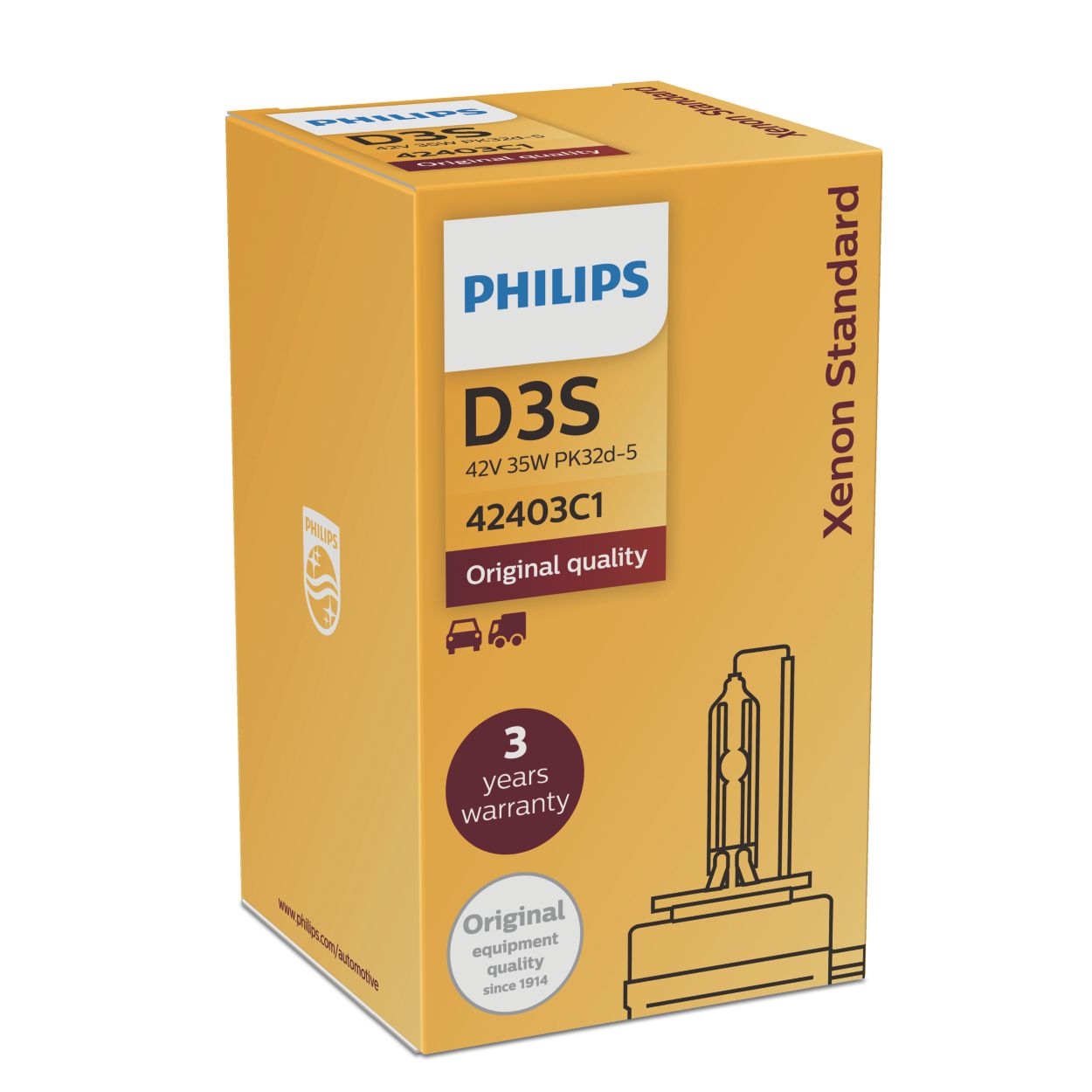 Foco Philips D3s Standard Xenarc Xenon, Bi-xenon - Promart