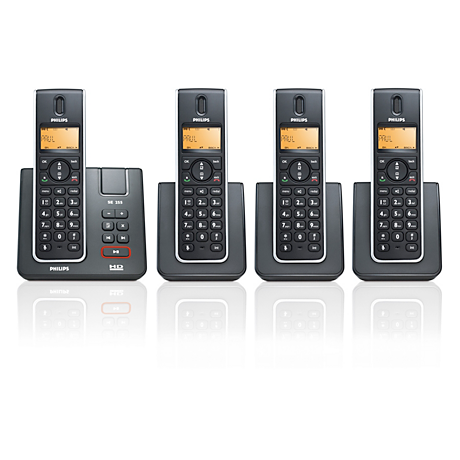 SE2554B/05  Cordless phone answer machine