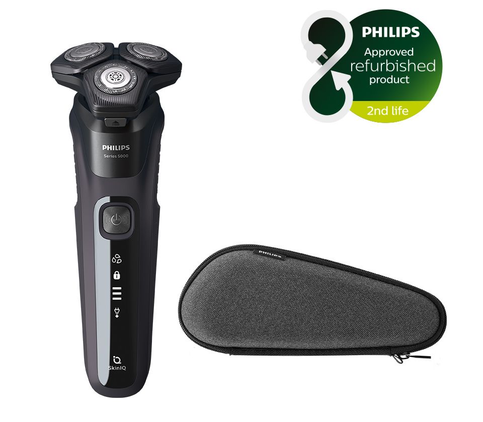 hefboom portemonnee smokkel Shaver series 5000 Gereviseerd Wet & Dry elektrisch scheerapparaat  S5588/30R1 | Philips