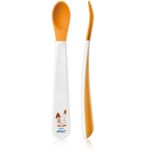 Weaning spoons with soft tip