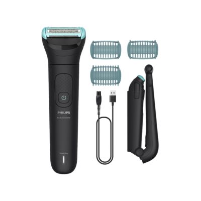 Philips Body Groomer 5000 Series Triple Protect tıraş sistemi ile