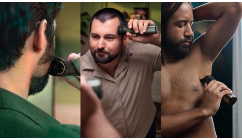 Doskonała stylizacja włosów na twarzy, głowie i ciele