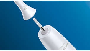 Works with any Philips Sonicare click-on toothbrush